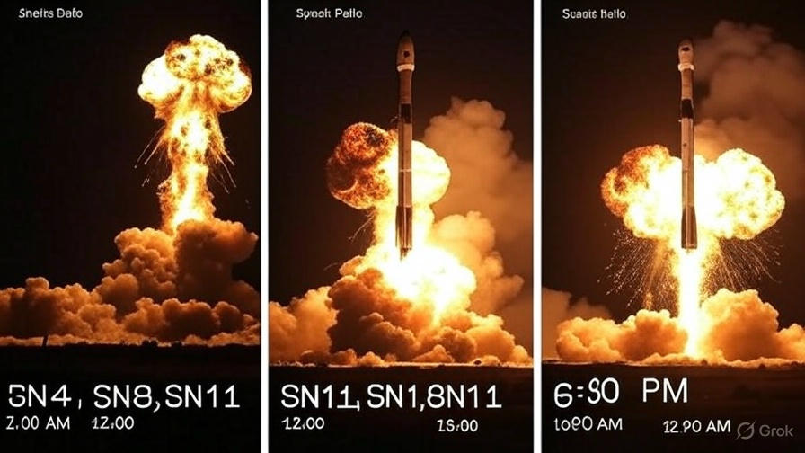 History of major SpaceX rocket explosions before 2025.