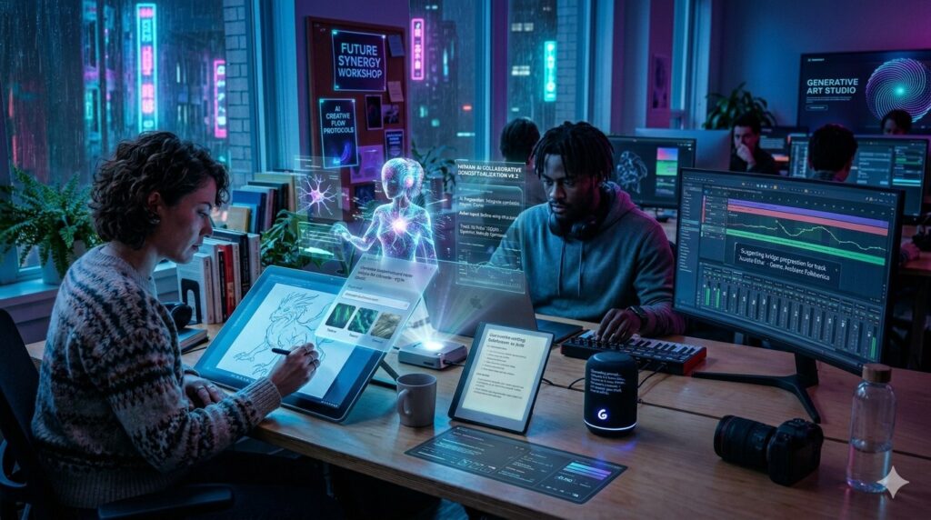 how AI is changing human creativity in 2026
